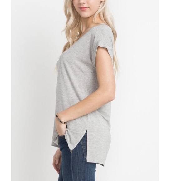 Bamboo short sleeve T-shirt  Off White - Picture 7 of 8